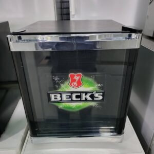 "BECK'S BEER", GERMANY, staklena rashladna vitrina, Black Edition