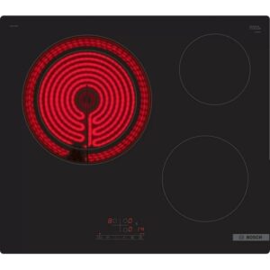 BOSCH PKK611BB2E, staklokeramika, način upravljanja: senzorsko, tip ploče: nezavisna, broj grejnih zona: 3, širina: 59,2cm, garancija 5 godina, cekovima na 6 rata