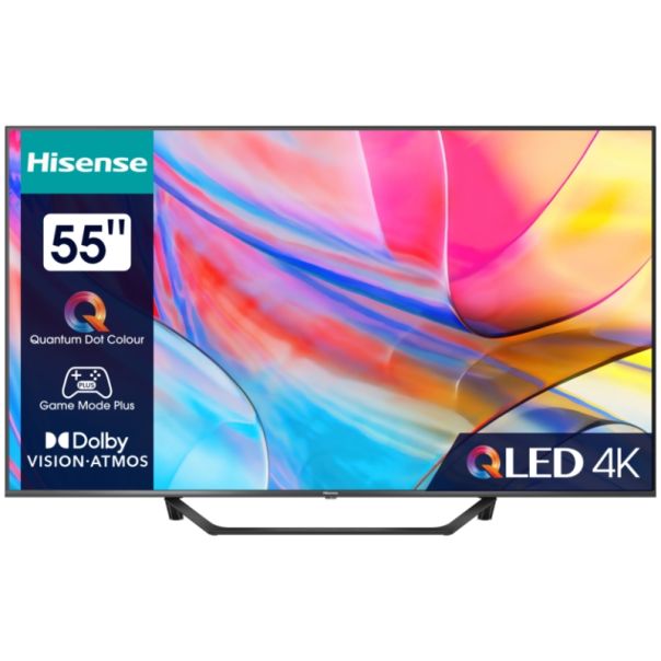 HISENSE 55A7KQ, 140 CM, SMART, QLED, UHD, 4K, MOGUCNOST GARANCIJE 5 GODINA, CEKOVIMA NA 6 RATA