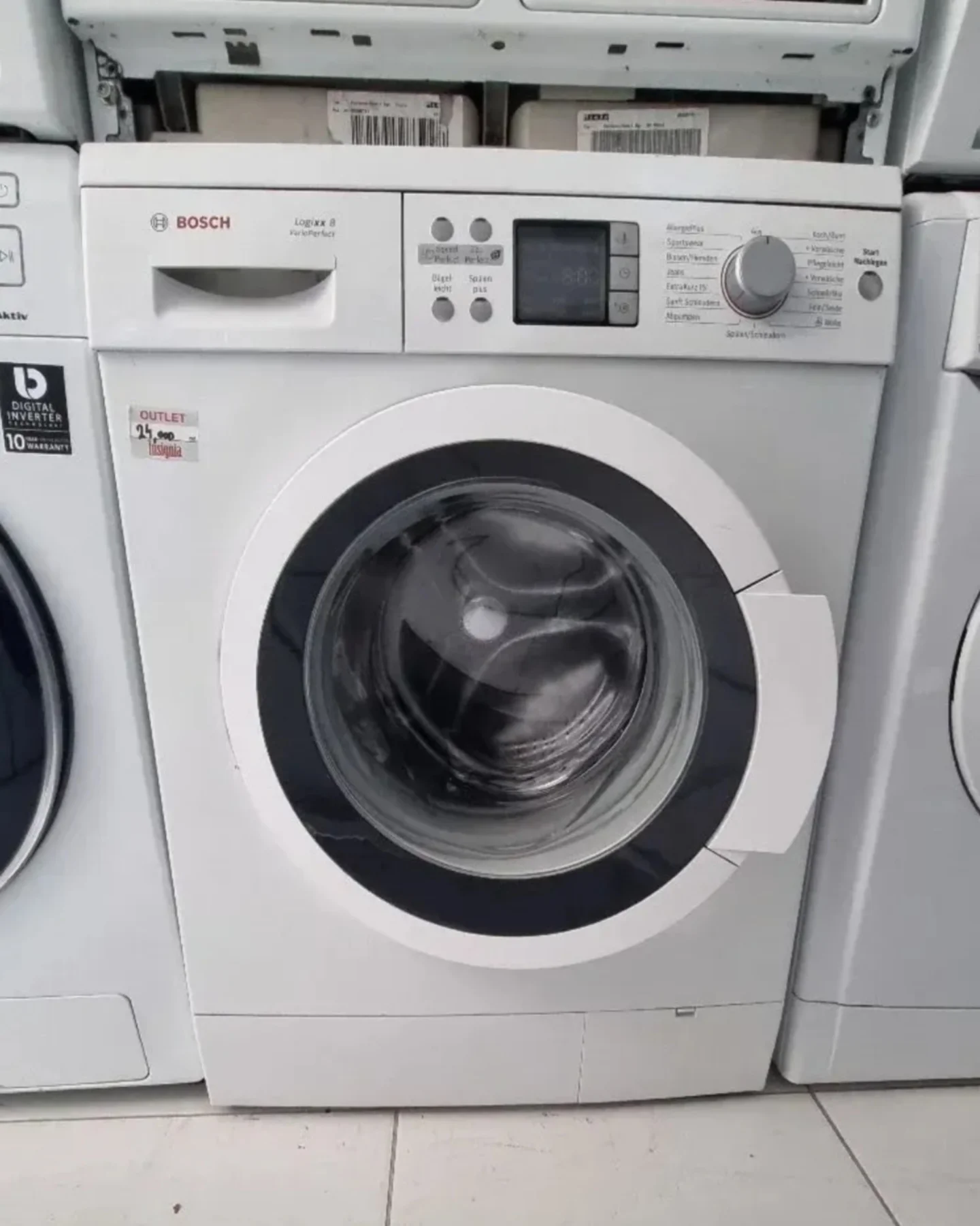 "Bosch logixx 8", polovna ves masina, 8 kg, 1400rpm, garancija 6 meseci, prevoz ukljucen u cenu