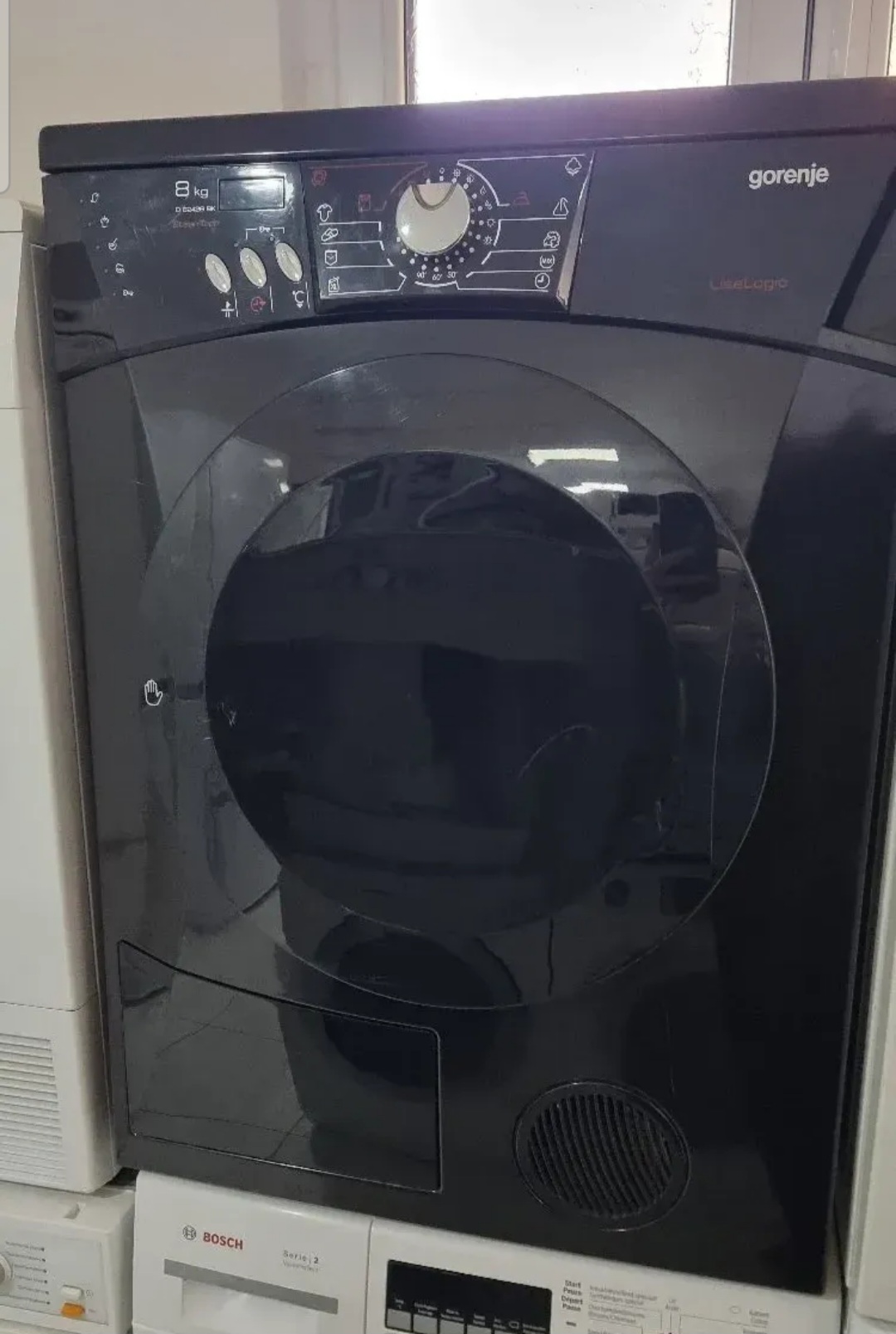 "Gorenje",polovna masina za susenje vesa, crna boja, 7 kg, garancija 6 meseci, prevoz ukljucen u cenu