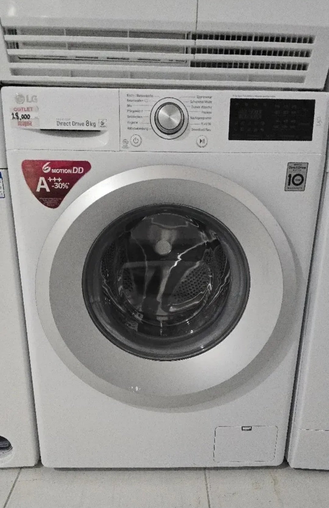 "LG", polovna ves masina, Inverter, 8kg, 1400rpm, garancija 6 meseci, prevoz uracunat u cenu