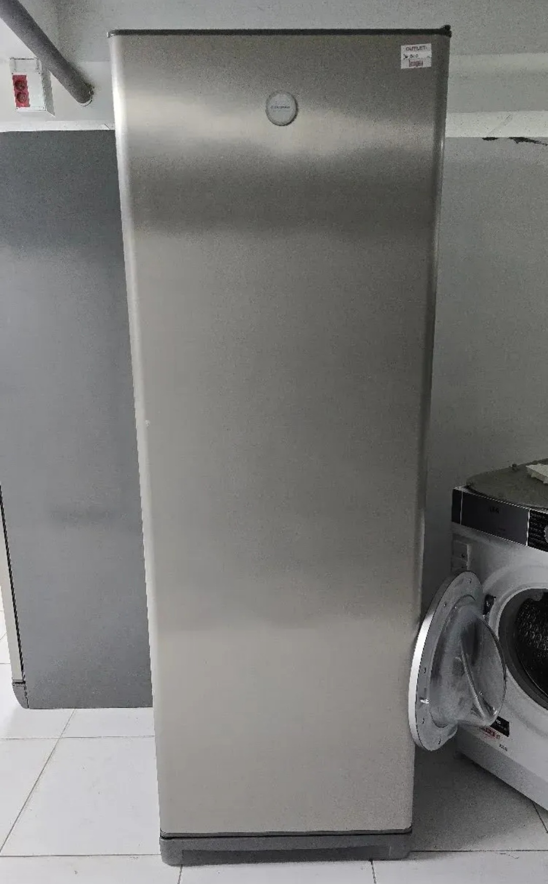 "Electrolux", polovan INOX frizider, 368l, garancija 6 meseci, prevoz ukljucen u cenu