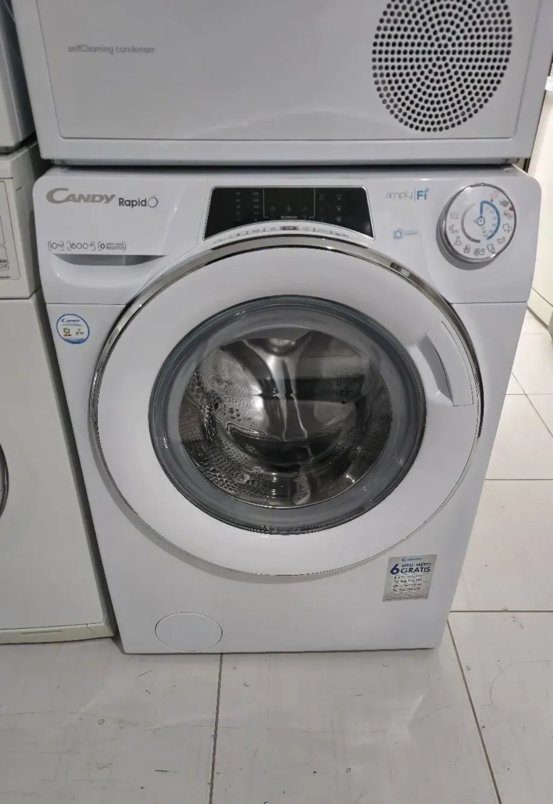 "Candy - rapid", polovna ves masina, 10 kg, garancija 6 meseci, prevoz ukljucen u cenu