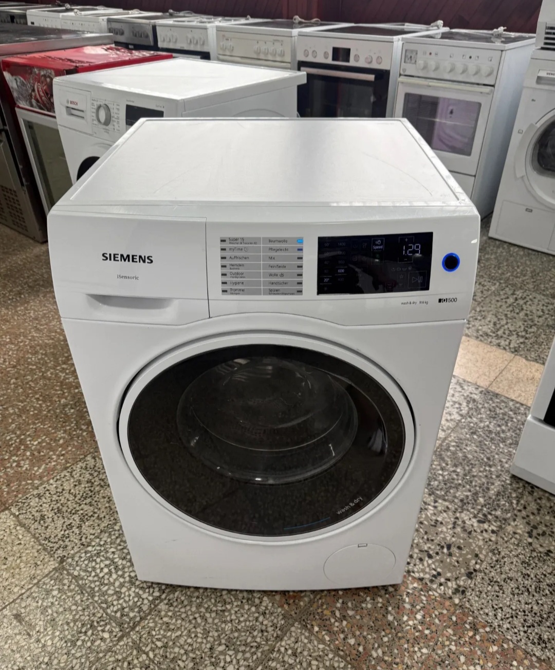 "SIEMENS", GERMANY, Wash&Dry, 9/6kg, iQ500, Touch, Extra model, prevoz ukljucen u cenu