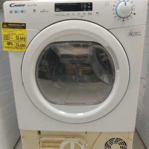 Nova masina za susenje vesa sa estetskim ostecenjima "Candy CSOE H9A2DE-S ss0025", 9kg, Toplotna Pumpa, Wi-Fi, A++, garancija 25 meseci, prevoz ukljucen u cenu