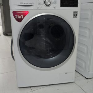 Polovna kombinovana mašina "LG – DirectDrive", 8kg pere / 5kg suši, Inverter, 1400 rpm, garancija 6 meseci, prevoz uključen u cenu.