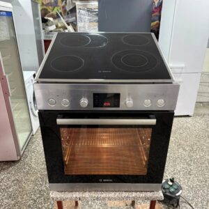 "BOSCH", GERMANY , polovan ugradni set Rerna + Ploča ,klizači, Turbo, TOOOOP, prevoz ukljucen u cenu
