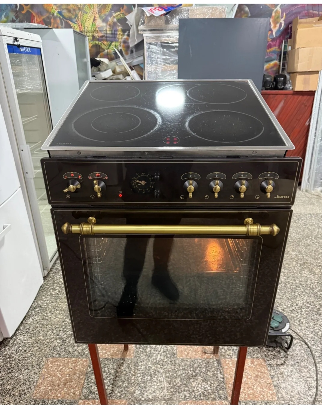 "ELECTROLUX", GERMANY, polovni Retro Ugradni set, Rerna + Ploča, prevoz ukljucen u cenu
