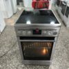 "AEG", GERMANY, polovan inox sporet, 50cm, Turbo, mono, upadajući dugmići, prevoz ukljucen u cenu
